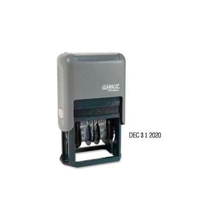 Shachihata Xstamper Classix Self-Inking Date Stamp, 4-Year Date Band, Black 40160